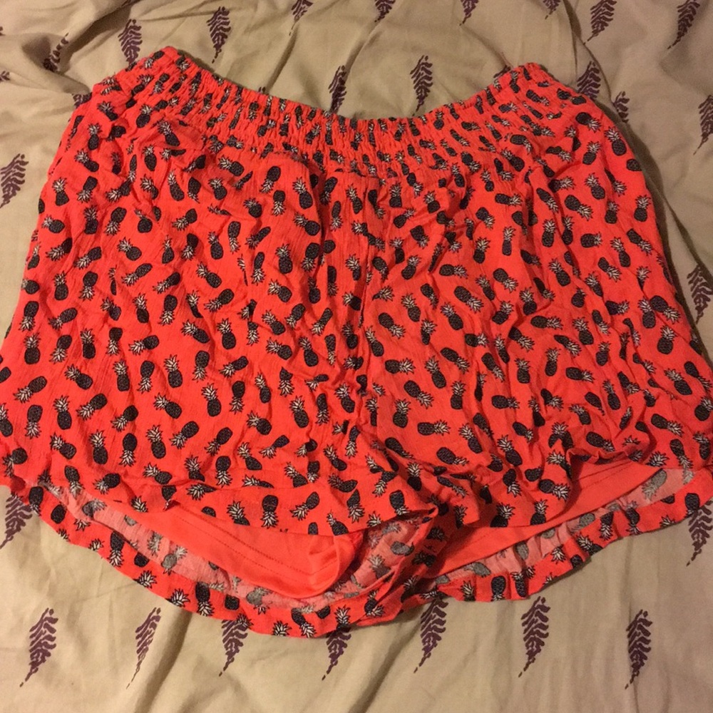 Cute pineapple shorts